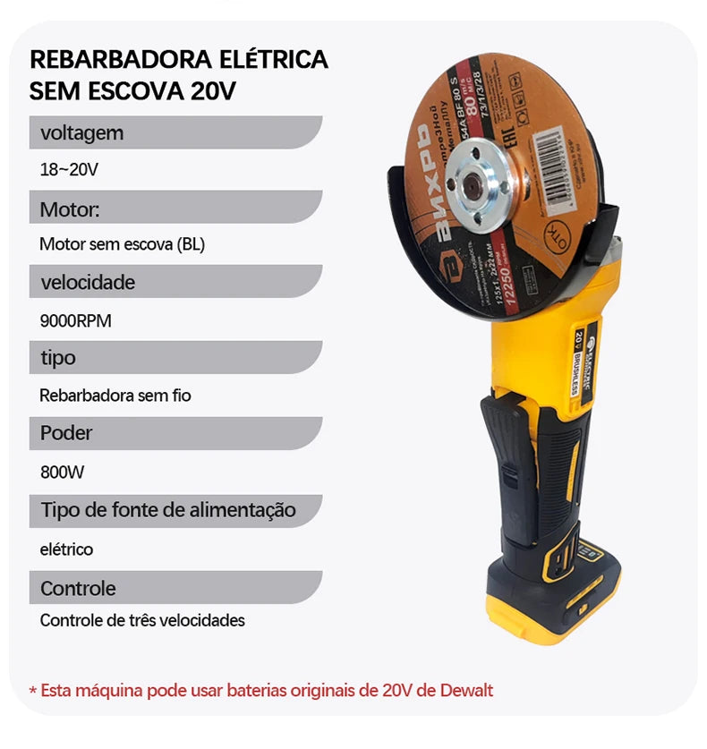 Esmerilhadeira 800 W - Lixex