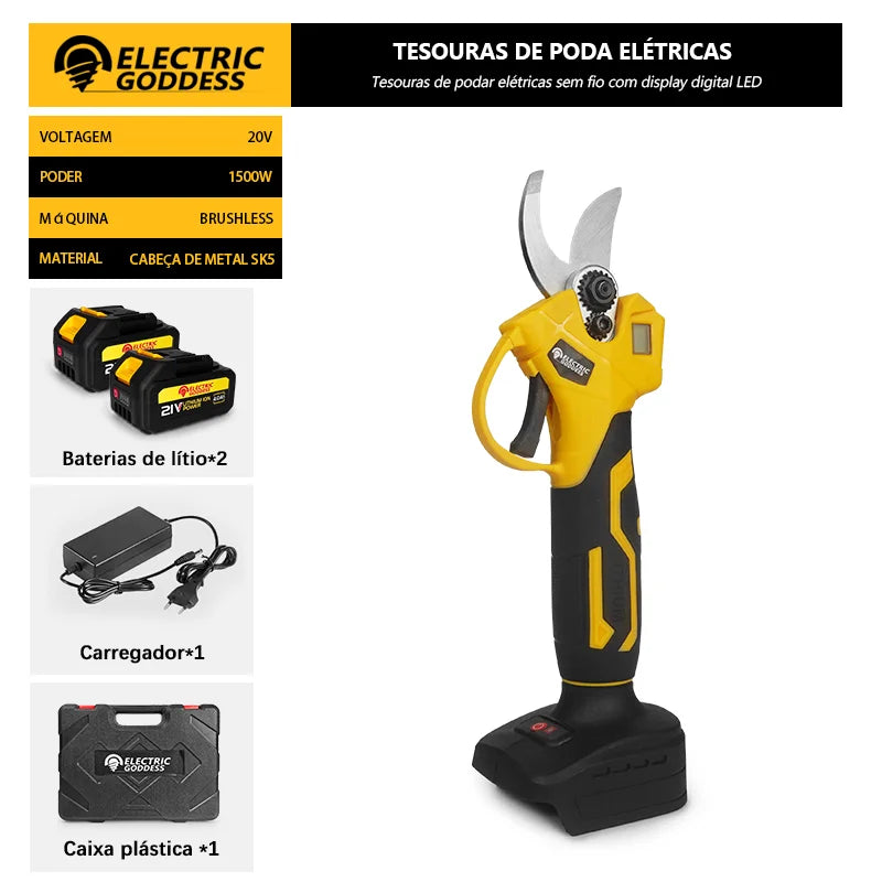 Tesoura de poda elétrica - Lixex