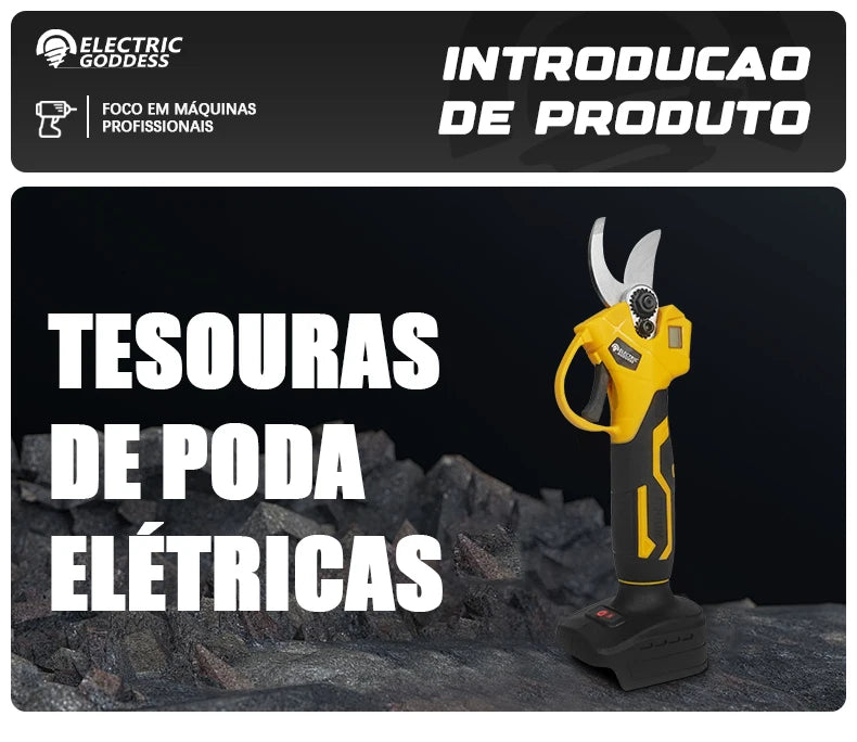 Tesoura de poda elétrica - Lixex