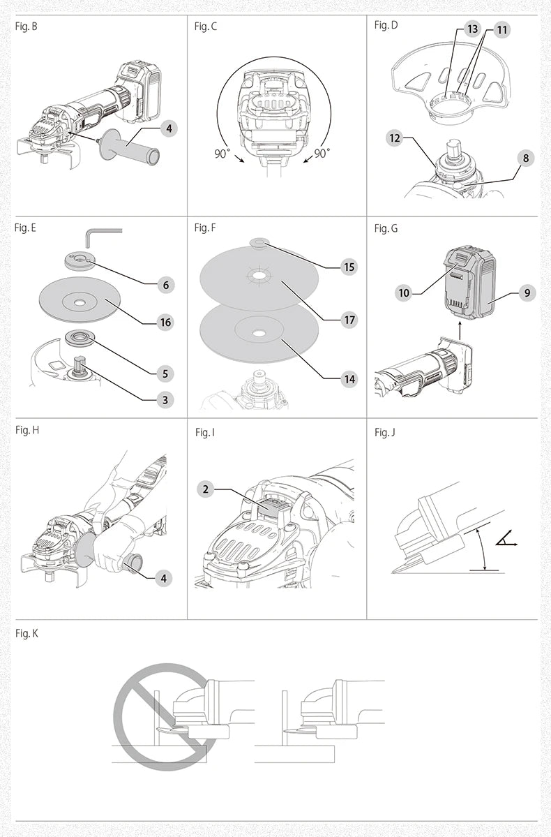 Esmerilhadeira 800 W - Lixex