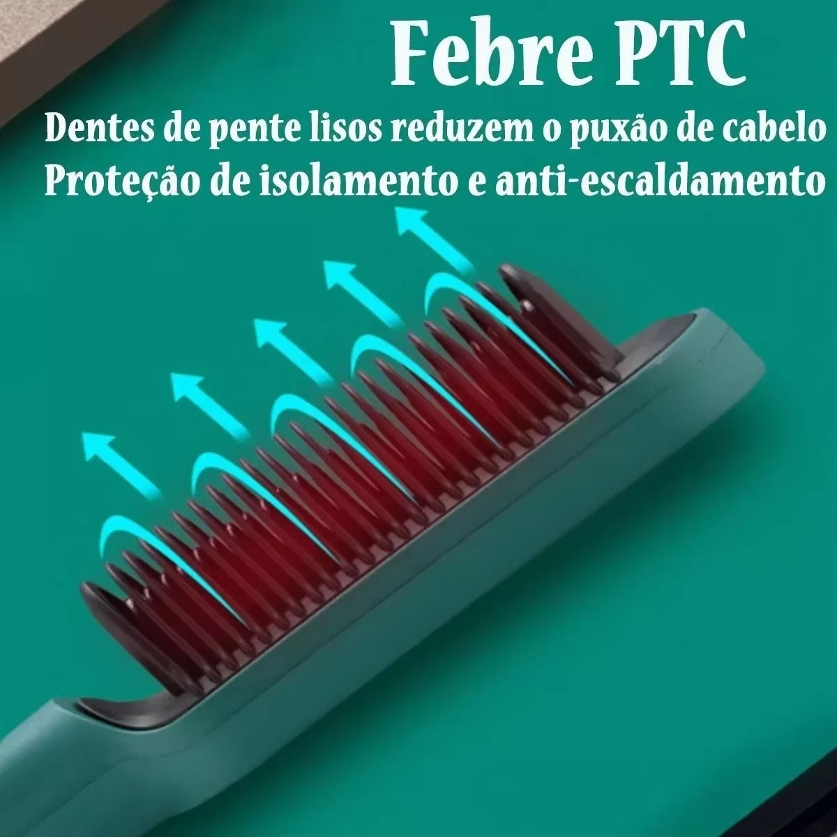 Escova Alisadora LEANPLUS - 3 em 1