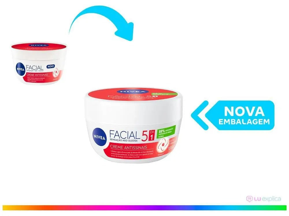 Creme Antissinais Facial - Nivea 100g