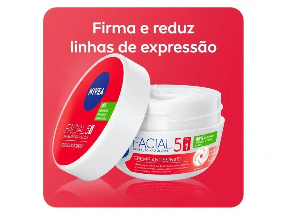 Creme Antissinais Facial - Nivea 100g