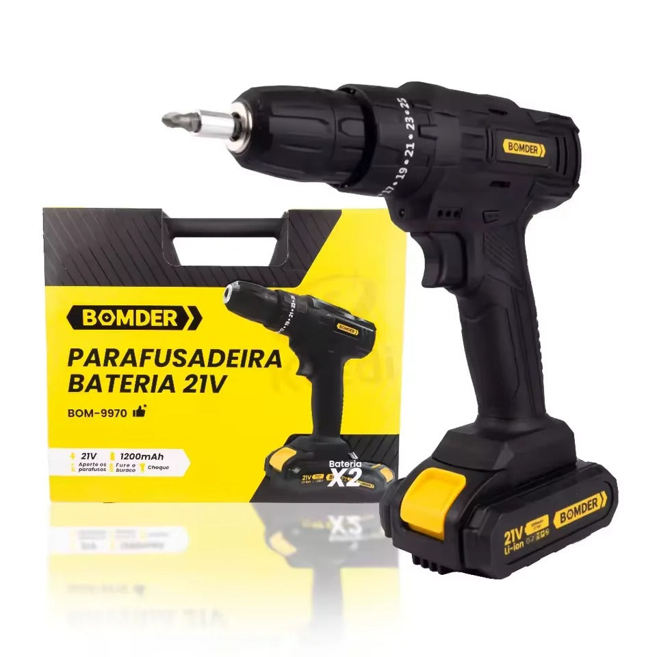 Parafusadeira Elétrica Sem Fio - PAZAPLUS