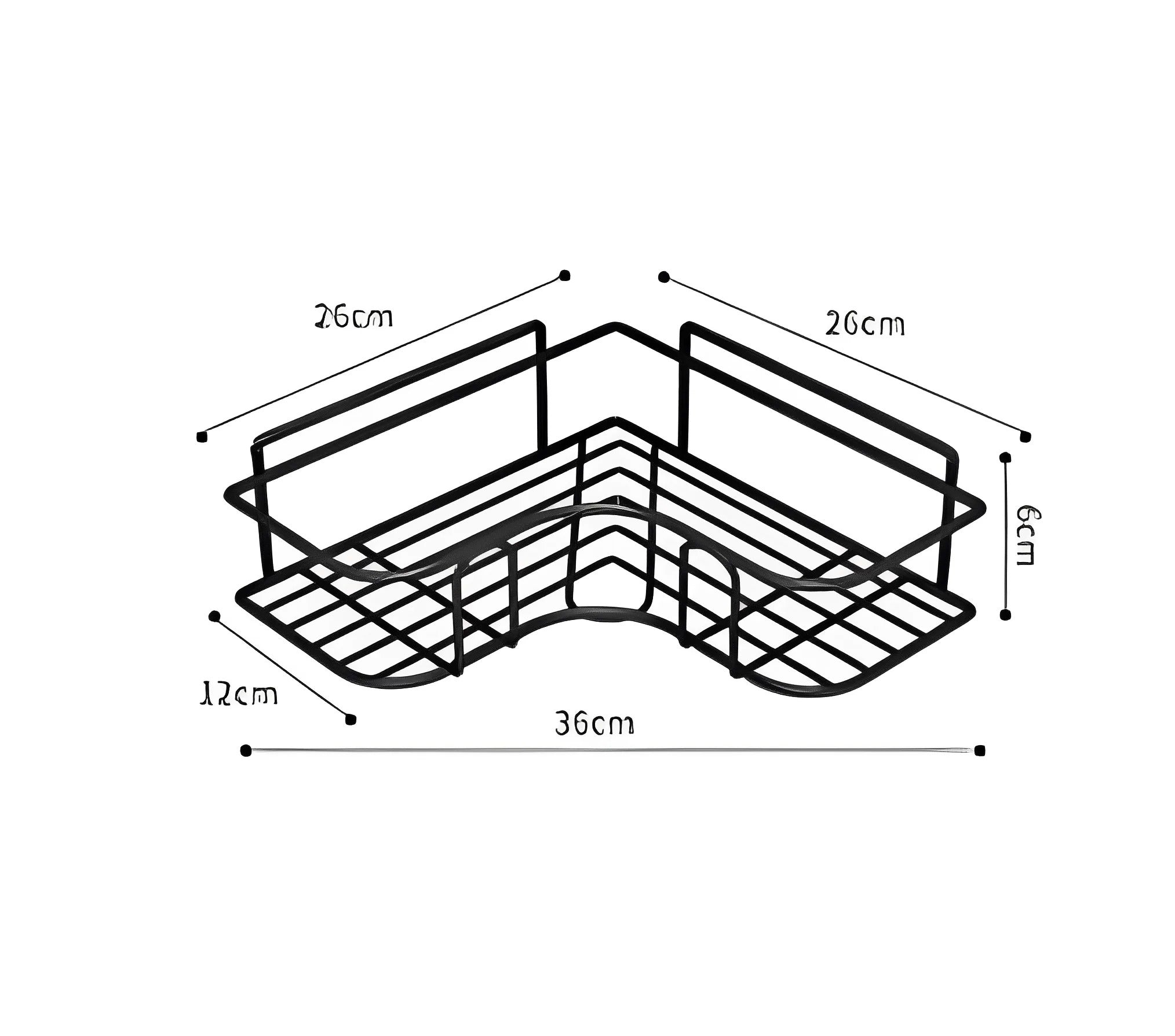 KIT 2 Prateleiras, Suporte Com Adesivos Para Parede - PraticeStore
